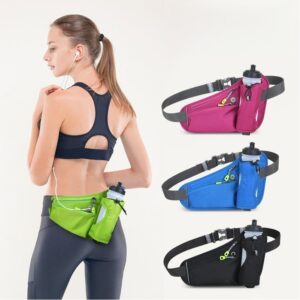 Waterproof Running Belt Bag With Water Bottle Holder - Image 1