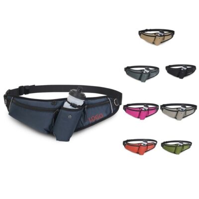Waterproof Running Belt Bag With Water Bottle Holder - Image 1