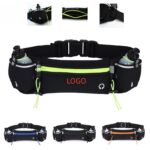 Nylon Fitness Waist Pack with Dual Bottle Holder - Image 2