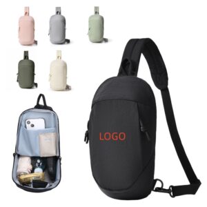 Multi Pocket Crossbody Chest Bag - Image 1