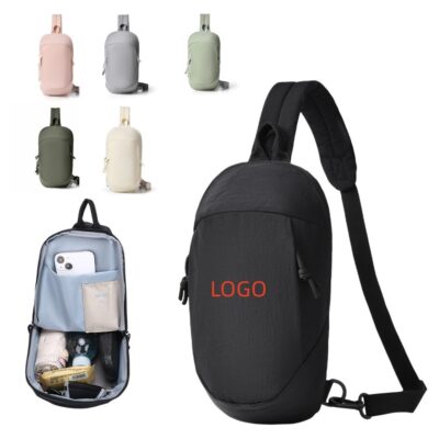 Multi Pocket Crossbody Chest Bag - Image 2