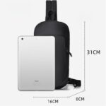 Multi Pocket Crossbody Chest Bag - Image 5