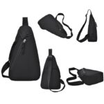 Multi Pocket Crossbody Chest Bag - Image 7
