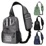 Multi Pocket Crossbody Chest Bag - Image 9