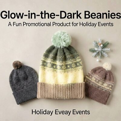Glow-in-the-Dark Beanies: A Fun Promotional Product for Holiday Events