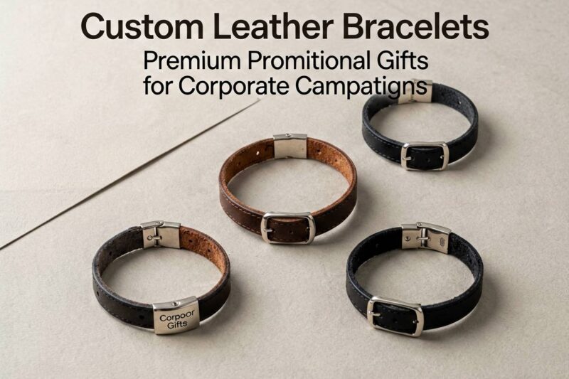 Custom Leather Bracelets: Premium Promotional Gifts for Corporate Campaigns