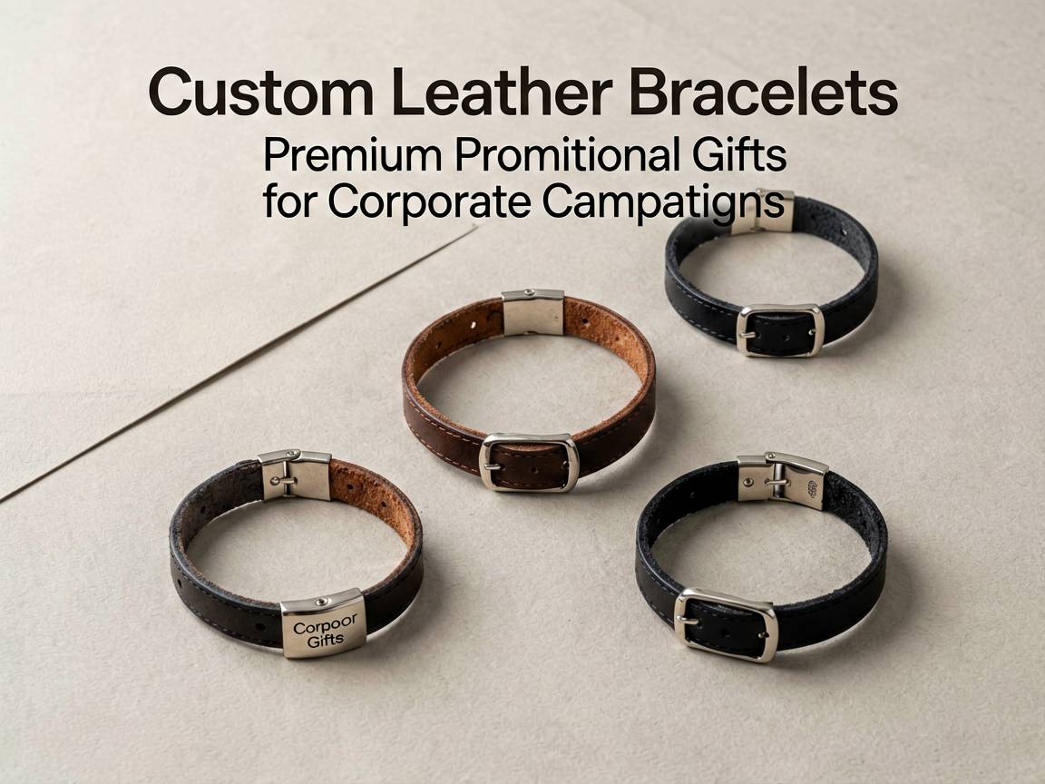 Custom Leather Bracelets: Premium Promotional Gifts for Corporate Campaigns