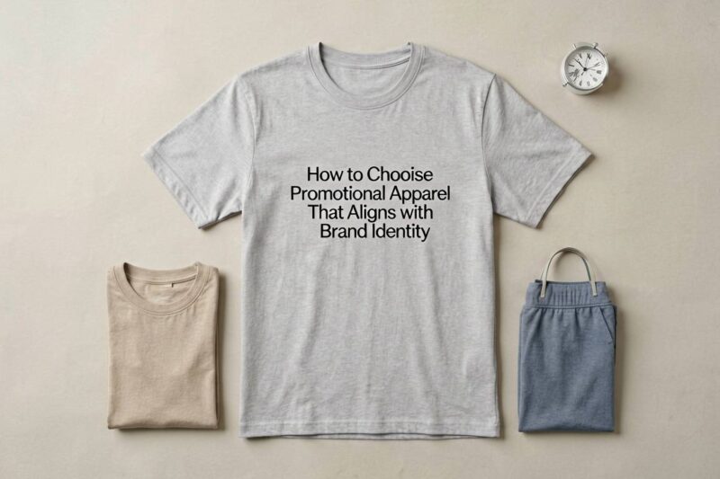 How to Choose Promotional Apparel That Aligns with Your Brand Identity