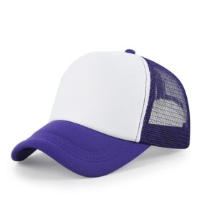 Polyester Foam Front 5 Panel Trucker Hat 2