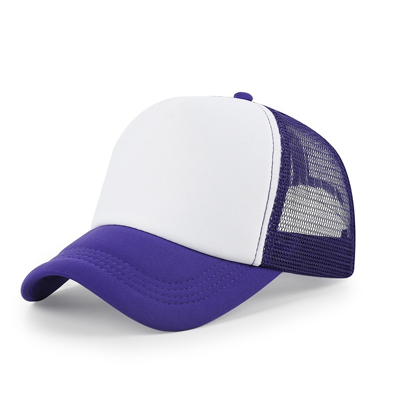 Polyester Foam Front 5 Panel Trucker Hat 2