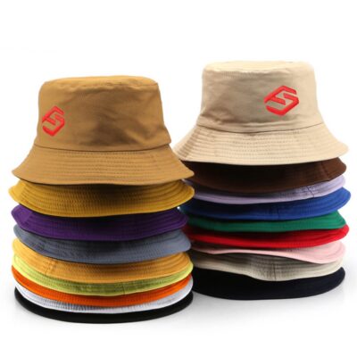 Custom Reversible Cotton Bucket Hats/Caps 1