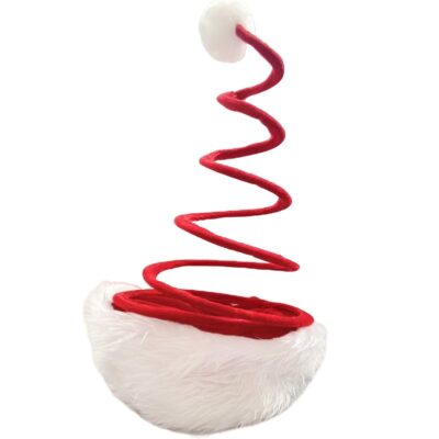 Spring Tree Top Santa Hat 0