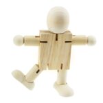 Wooden Poseable Robot - Image 4